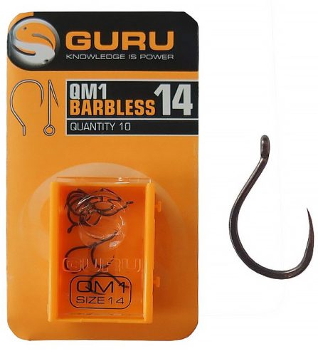 Guru QM1 Szakáll nélküli Horog (Barbless) - 14
