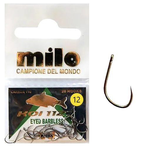 Milo Koi 1127 Szakáll nélküli Horog (Barbless) - 12