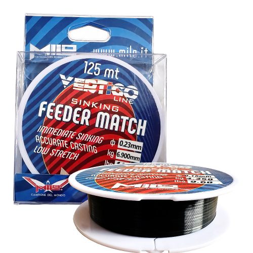 Milo Vertigo Sinking Feeder Match –Süllyedő zsinór 0,23 125mt