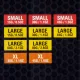 Preston In-Line Flat Method - XL - Extra Nagy 30gr