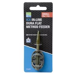 Preston ICS In-Line Dura Flat Method - S - Kicsi 30gr 