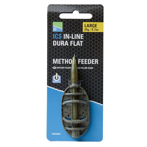 Preston ICS In-Line Dura Flat Method - L - Nagy 20gr 