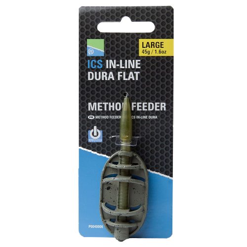 Preston ICS In-Line Dura Flat Method - L - Nagy 45gr 