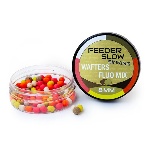 Promix Feeder Slow Sinking Wafters Fluo Mix 8mm