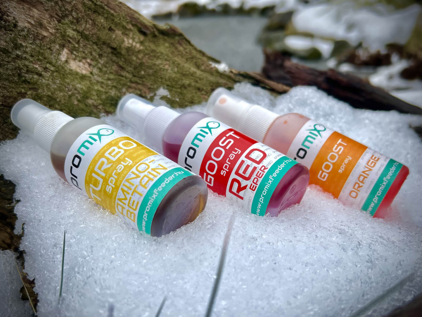 Promix aroma spray-k hideg vízben felgyorsítják a kapást
